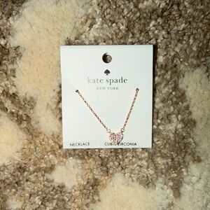 Kate Spade Rose Gold Heart Necklace